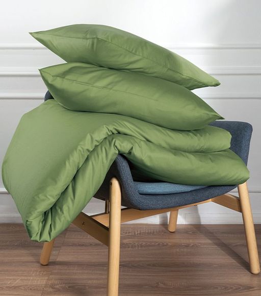 Пододеяльник 200х220 Моноспейс зеленый кашмир - Ecotex фото 2