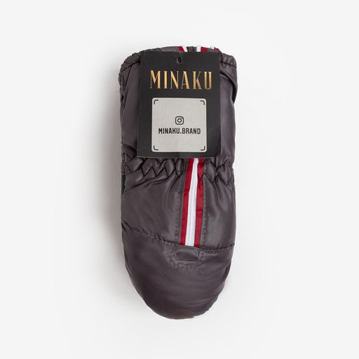 Цена за 2 шт. Варежки зимние детские MINAKU, коричневые, размер 16-17 (20 см)