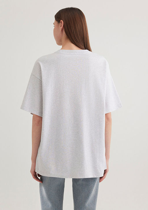 Mavi Logo Bask?l? Gri Tisort  фото 5