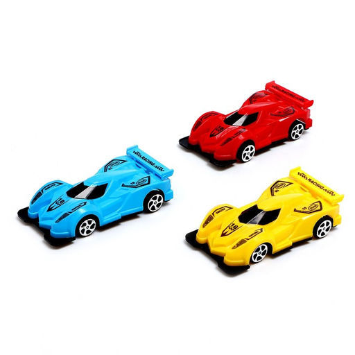 Набор инерционных машин Рейсер, 3 штуки, МИКС - Simaland фото 2