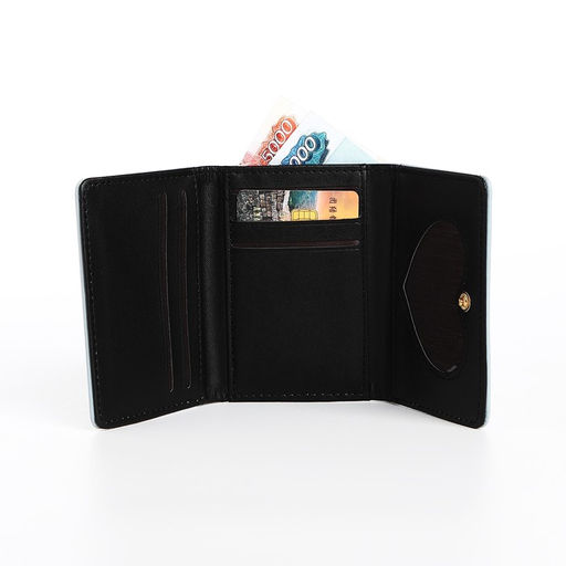 Кошелёк детский на кнопке, цвет голубой - Simaland фото 5