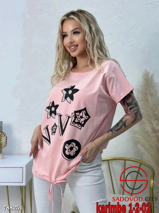 Женская футболка с принтом - Kinoki фото 10