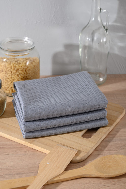 Набор вафельных полотенец в подарочной упаковке