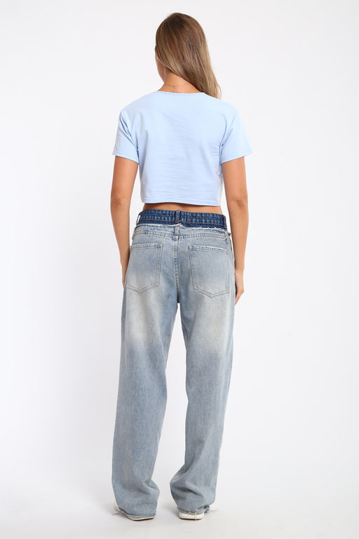 83908 укороченная футболка женская - Натали фото 10