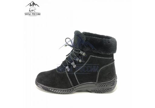 Сапоги зимние натуральная замша,натуральная овчина, литая подошва