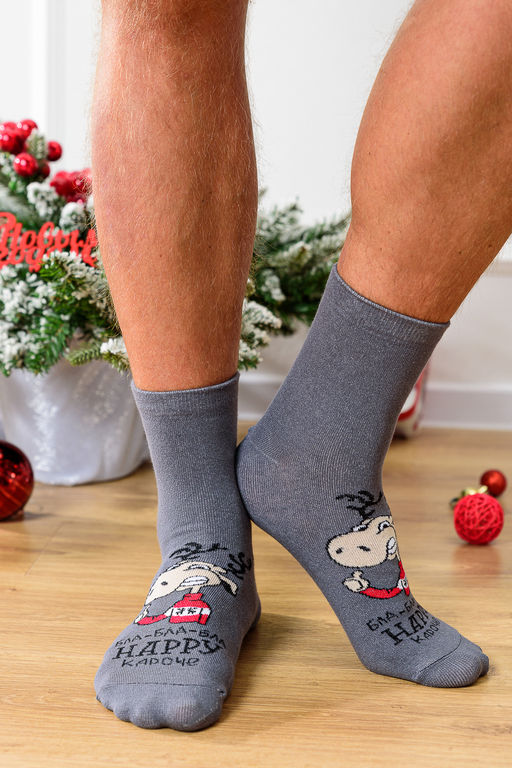 Носки мужские Бла-бла-бла - Berchelli фото 18