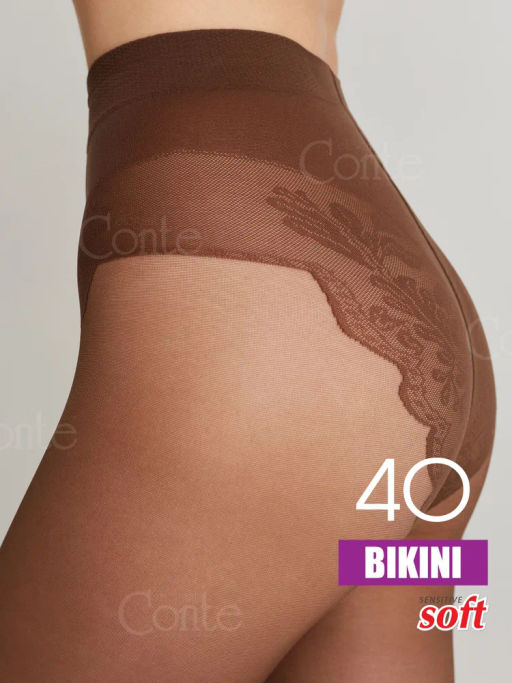 Колготки Conte Elegant Bikini 40 мокко  фото 5