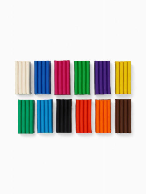 Цена за 2 шт. Пластилин 12 цветов, 180 г