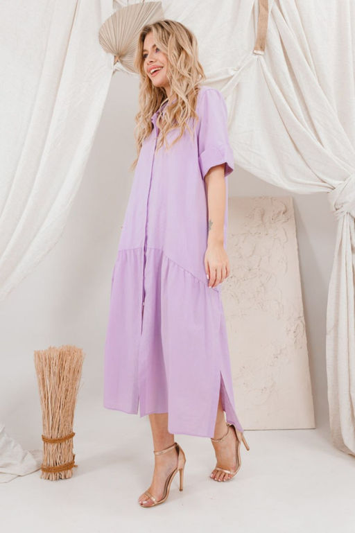 Платье AMORI 9673 лаванда  фото 3