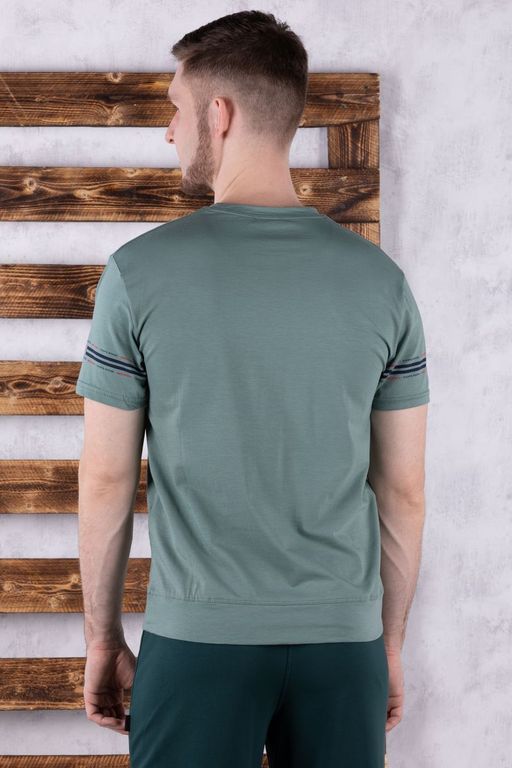 Брюки спортивные 
 3.MM112A-зелёный-тёмный