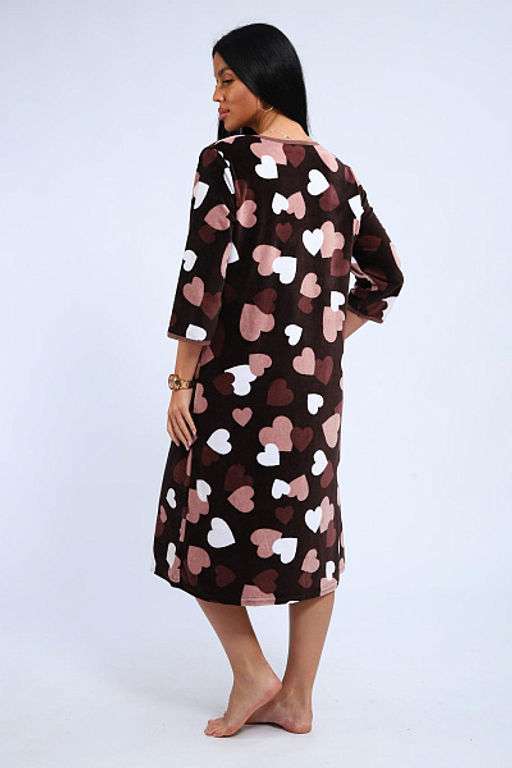 Халат велюровый на молнии (941-6) - Плиона фото 140