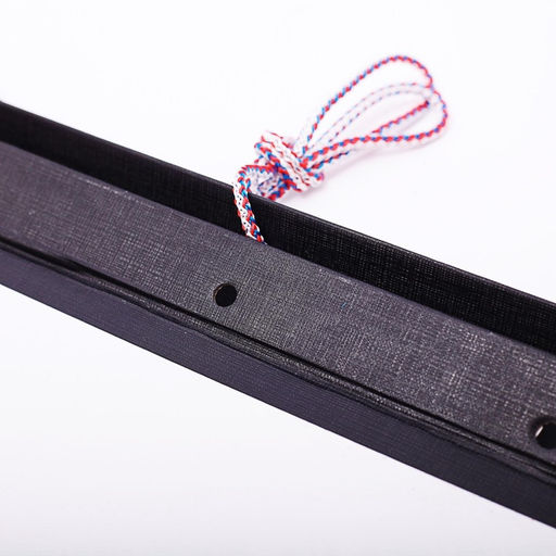 Папка Выпускная квалификационная работа А4, бумвинил, гребешки/сутаж, (без бумаги) чёрная - Calligrata фото 3