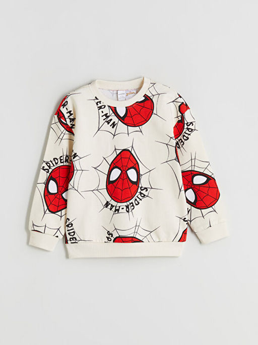 Spider-Man Bask?l? Erkek ?ocuk Sweatshirt ve E?ofman Alt 2li