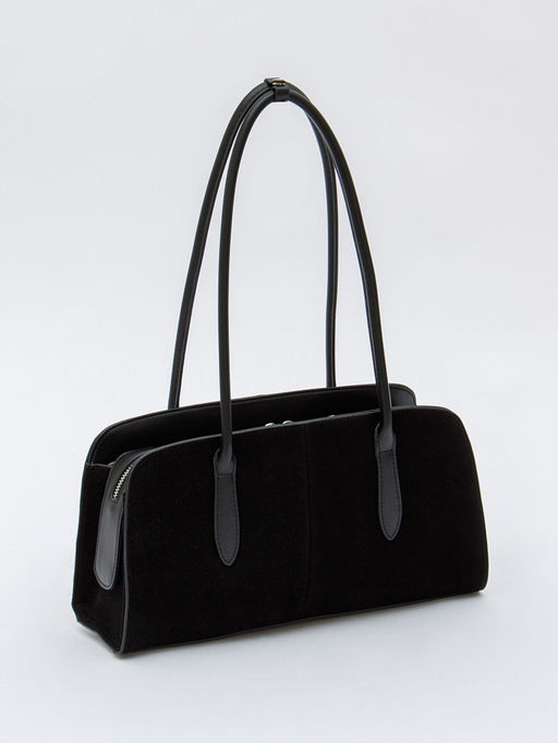 Сумка 8008-1SMS black Velina Fabbiano-Safenta