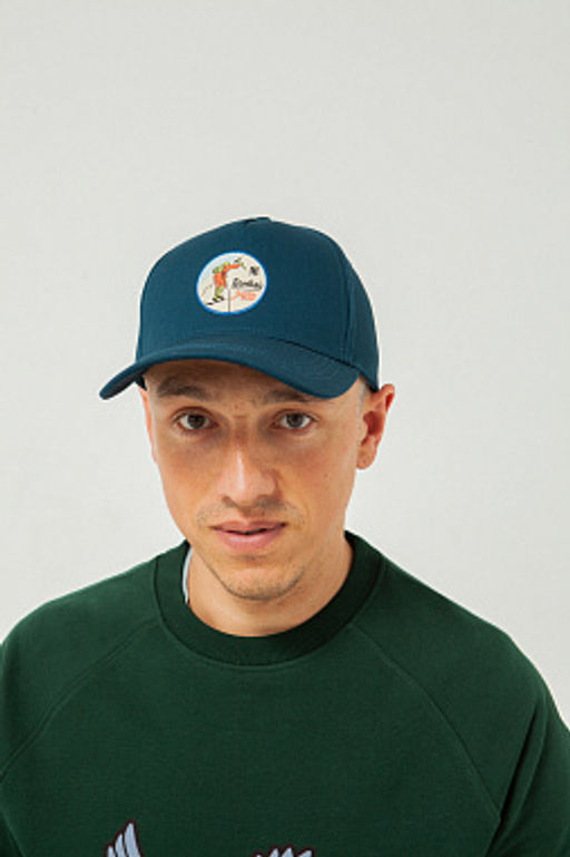 Бейсболка ЗАПОРОЖЕЦ Dombai DENIM BLUE  фото 4