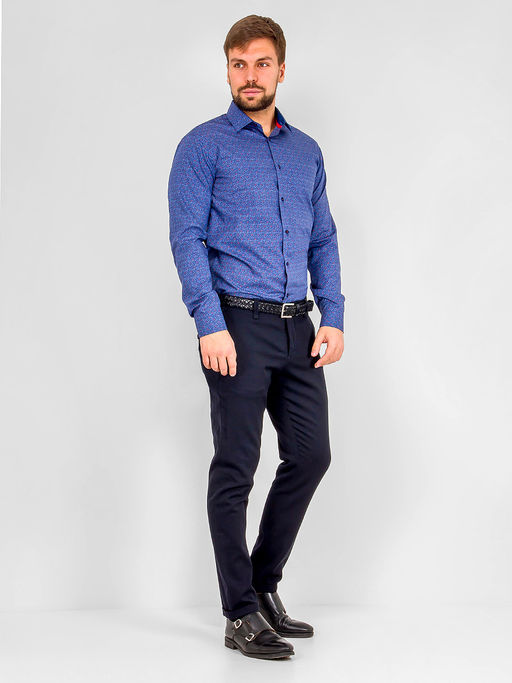 Сорочка мужская длинный рукав GREG 263/231/034/Z/1p  фото 5