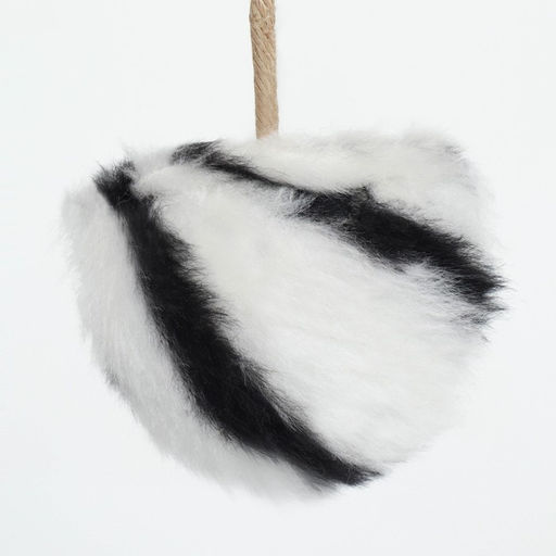 Домик для кошек с когтеточкой, квадратный, 3х-этажный, 35 х 45 х 75см, ковролин, зебра - Пижон фото 6