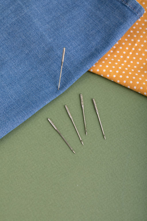 Иглы для быт. шв. машин Gamma NT № 80 для трикотажа 5 шт в блистере №80