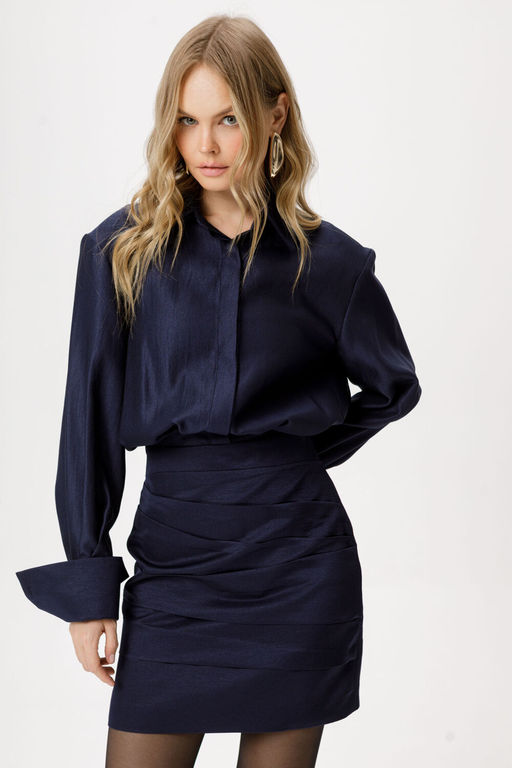 Платье Pirs 6420 темно-синий  фото 5