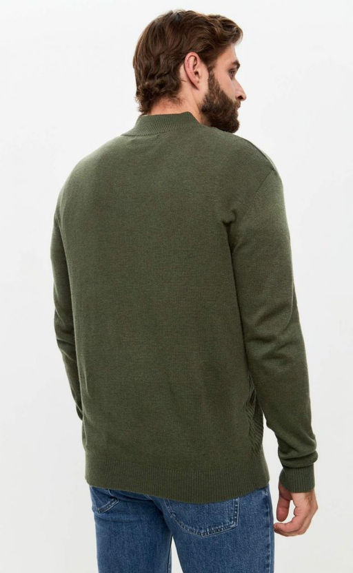 Джемпер F421-1570 khaki - Fine joyce фото 6