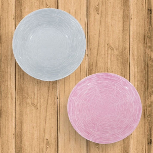 Набор столовый 18 предметов BRUSHMANIA PINK & GRANIT