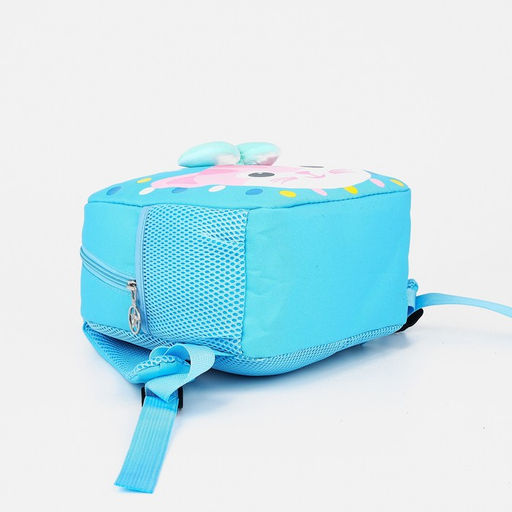 Рюкзак детский на молнии, цвет голубой - Simaland фото 3