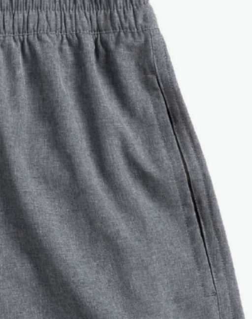 ATLANTIC KMB-215 Шорты мужские пляжные Jeans Effect серый фото 3