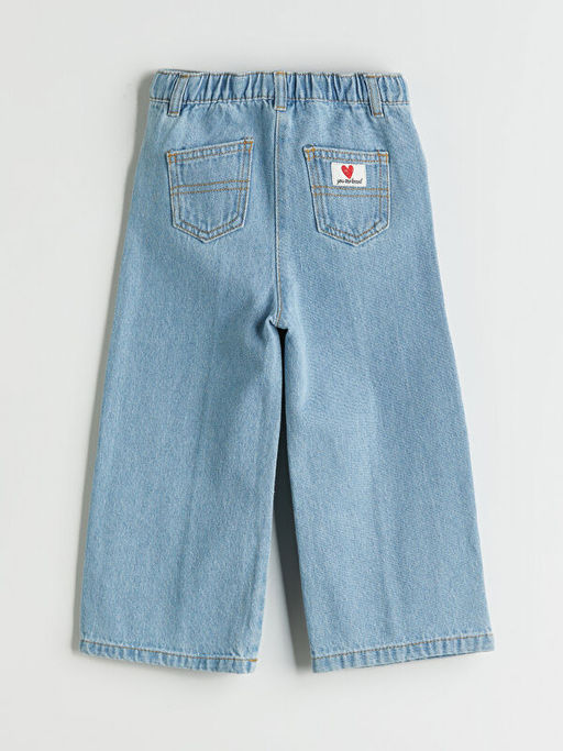 Beli Ayarlanabilir K?z ?ocuk Jean Pantolon