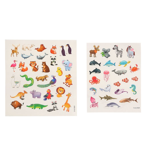 Обучающий набор «Глобус-раскраска», изучаем животных