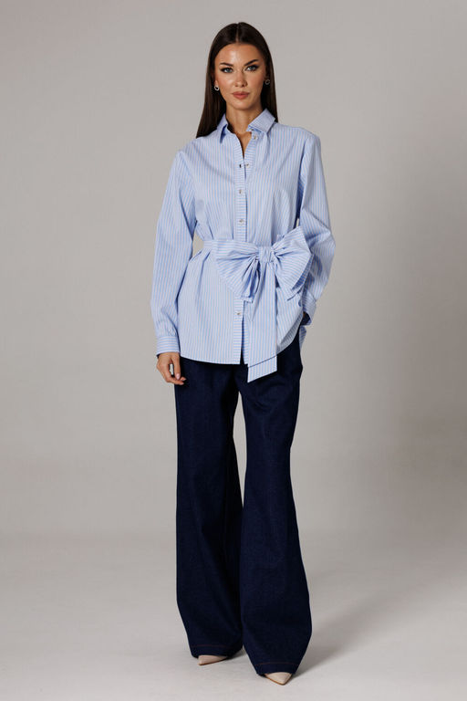 Рубашка Lars Style 1181 голубой