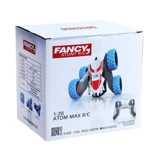 Машина-перевёртыш радиоуправляемая Трюкач, работает от аккумулятора, цвет синий - Simaland фото 7