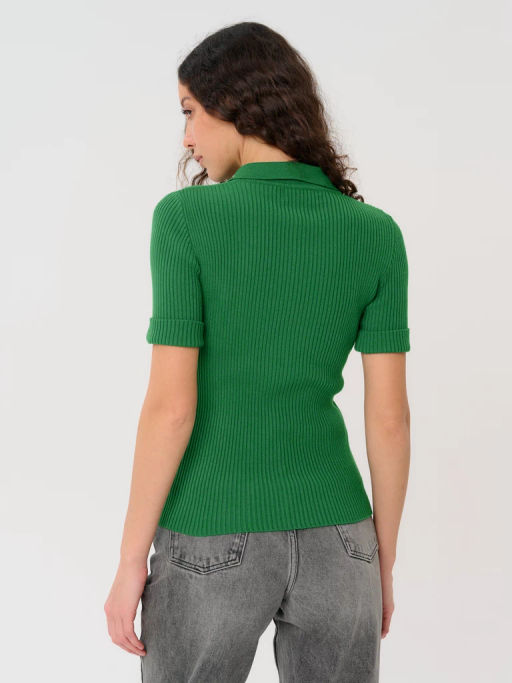 Поло женское ZZ-10001 green