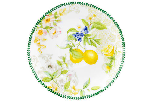 Чайн. пара 2 пр. 300 мл 12,5*9,5*7 см Лимоны на ножке, NEW BONE CHINA - Elan gallery фото 9