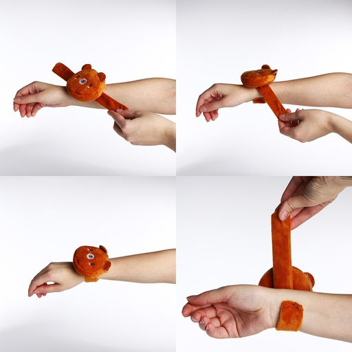 Кошелёк-браслет на молнии, цвет рыжий - Simaland фото 12