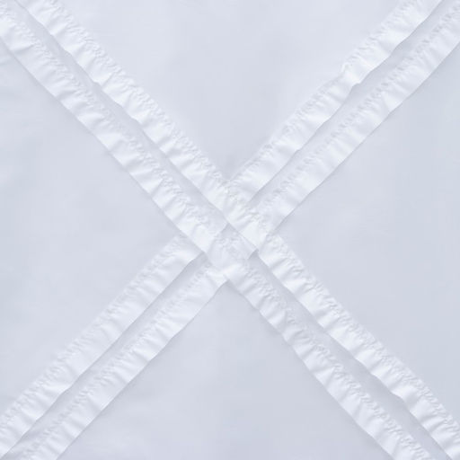 Штора для ванной «Ла Каса», с люверсами, 180×180 см, полиэстер, белая