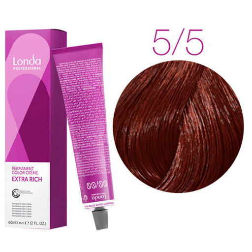 Стойкая краска 5/5 EXTRA RICH Светлый шатен красный LondaColor
