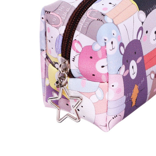 Пенал школьный Calligrata Кошки, на молнии, 1 отделение, МИКС  фото 7