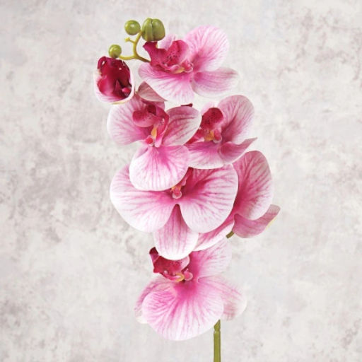 Цветок искусственный Орхидея 7 цветков / WS-27 /уп 40/400/ - Галеонтрейд фото 8