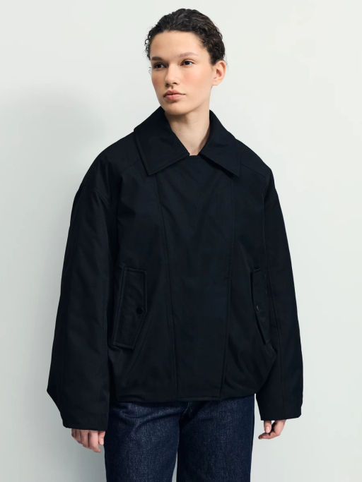 Куртка-косуха оверсайз / Zarina фото 4