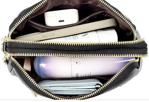 KAIDIFEINIROO Сумка женская с двумя ремнями 8757 фото 24