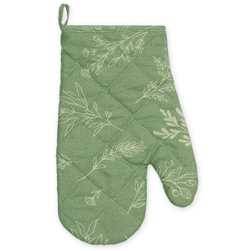 Прихватка Рукавичка 30х17 , стеганая, рогожка, 100 % хлопок, Мрамор 30х17 - Традиция фото 2