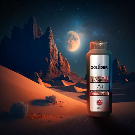 Zollider 3в1 Desert Night, гель-шампунь для душа 400 мл  фото 4