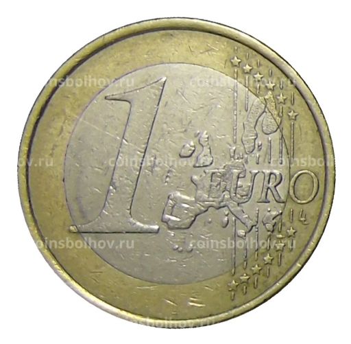 1 евро 2002 года J Германия