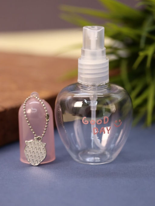 Дорожная бутылочка Good day strawberry, pink (70 ml) - I likegift фото 5