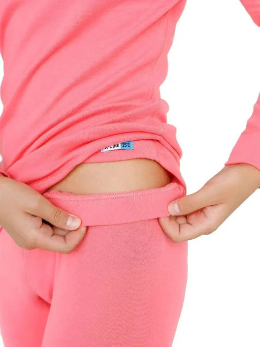 Комплект термобелья SAIMAA_X-LINE детский, светло-розовый