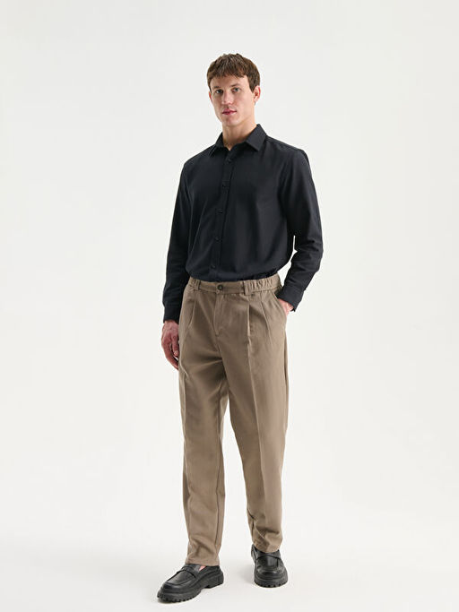 Regular Fit Uzun Kollu Arm?rl? Erkek G?mlek