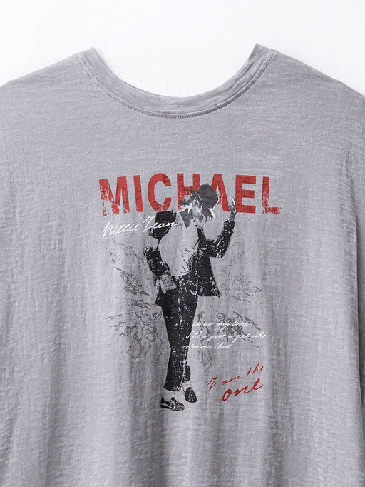 Футболка свободного силуэта женская серая - Mark formelle фото 6