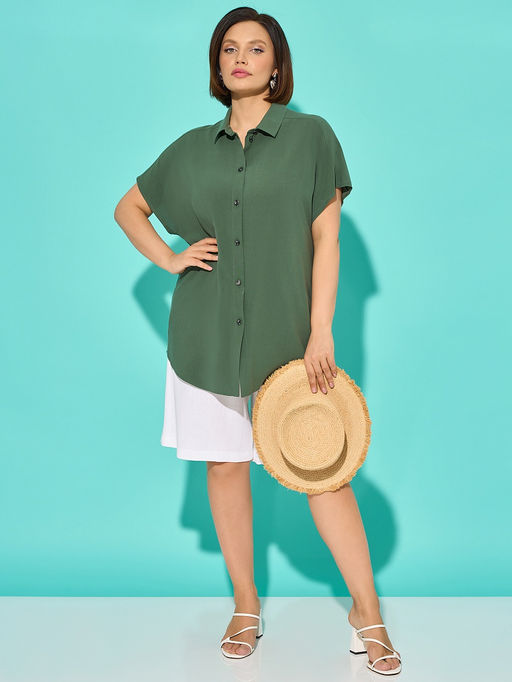 Рубашка 0293-1а слоновая кость - Aquarell фото 56