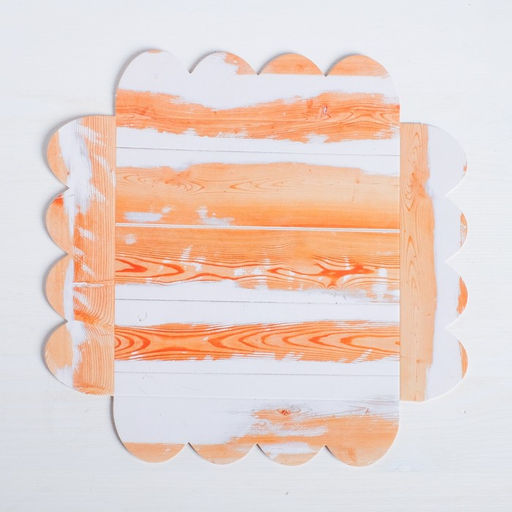 Цена за 5 шт. Коробка для печенья, кондитерская упаковка с PVC крышкой, «Вкусно», 13 х 13 х 3 см