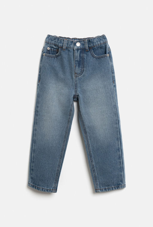 ACOOLA / Брюки джинсовые детские для девочек Roug синий  фото 2